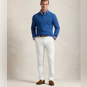 Polo Ralph Lauren Men's Straight-Fit Washed Stretched Chino Pants